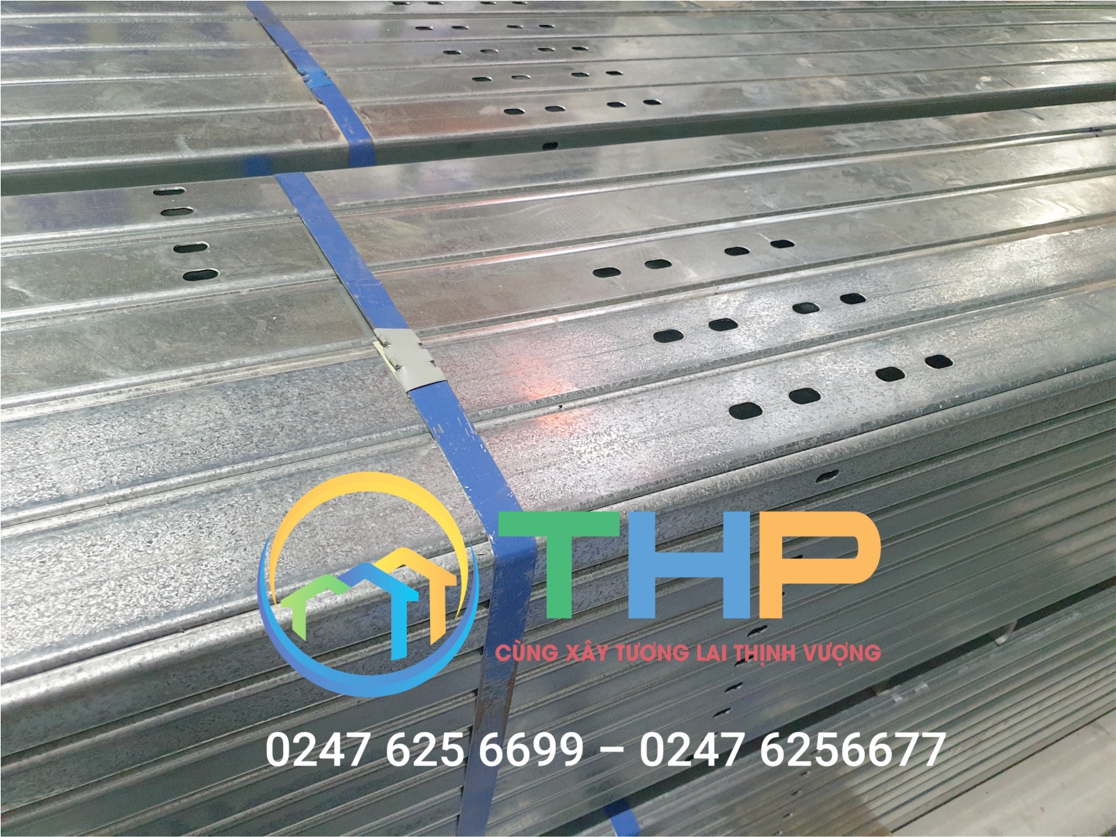 Xà gồ thép làm giá đỡ cho điện mặt trời