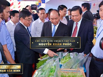 CEO BaTriVina Vinh dự được gặp Thủ tướng Chính Phủ Nguyễn Xuân Phúc tại chương trình Xúc tiến Đầu Tư tỉnh Long An 2016