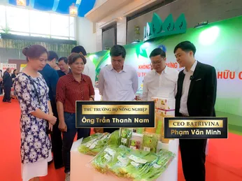 BATRIVINA Vinh dự được gặp THỨ TRƯỞNG BỘ Nông Nghiệp TRẦN THANH NAM tại Diễn đàn Nông nghiệp Hữu Cơ