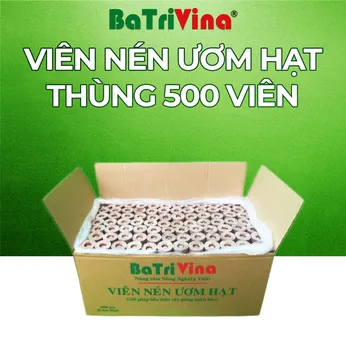 [FreeShip] Thùng 500 Viên Nén Ươm Hạt