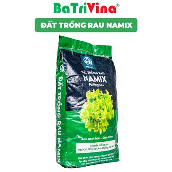 Bao 20 dm3 Đất sạch trồng rau Namix (Vegetables Potting Mix) - Đất trồng rau chuyên dụng