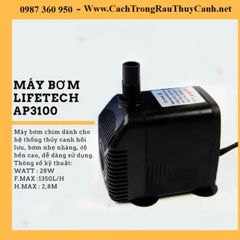 Máy Bơm Thủy Canh LifetTech AP3100