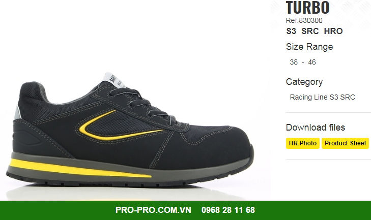 Giày bảo hộ lao động Safety Jogger Turbo