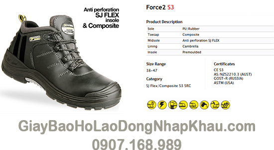 Bảng giá giày bảo hộ lao động nhập khẩu đầy đủ, chính xác Bảng giá giày bảo hộ lao động nhập khẩu đầy đủ, chính xác