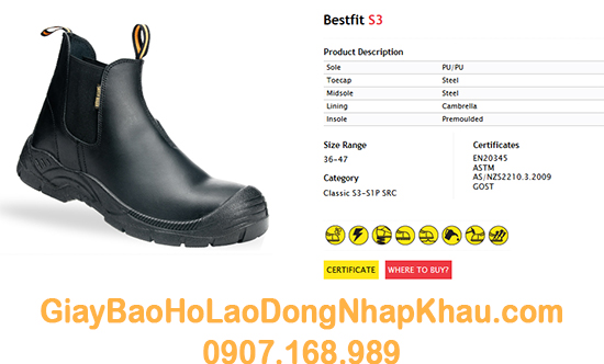 Bảng giá giày bảo hộ lao động nhập khẩu kiểu mới nhất Bảng giá giày bảo hộ lao động nhập khẩu kiểu mới nhất