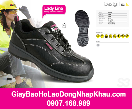 Giày bảo hộ đẹp và an toàn cho người sử dụng Giày bảo hộ đẹp và an toàn cho người sử dụng