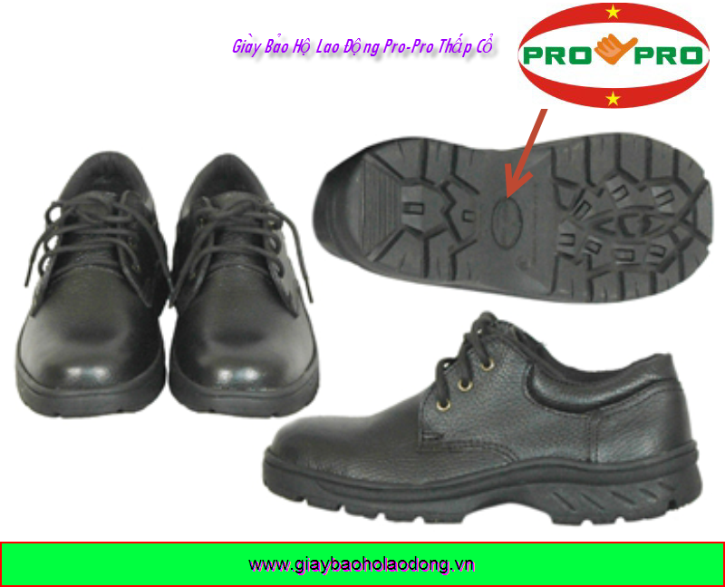 Giày bảo hộ lao động pro pro thấp cổ Giày bảo hộ lao động pro pro thấp cổ