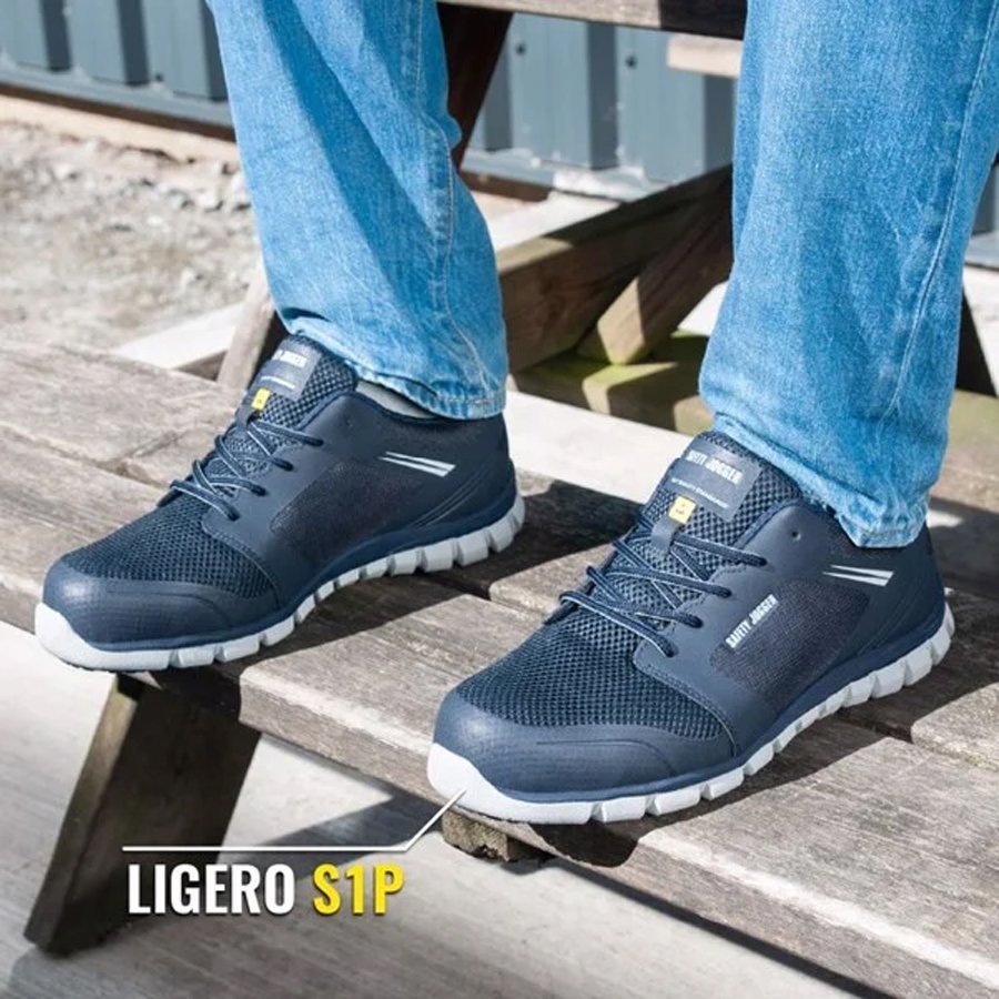 Giày Bảo Hộ Siêu Nhẹ Jogger Ligero S1P Chỉ 415Gram/ Chiếc