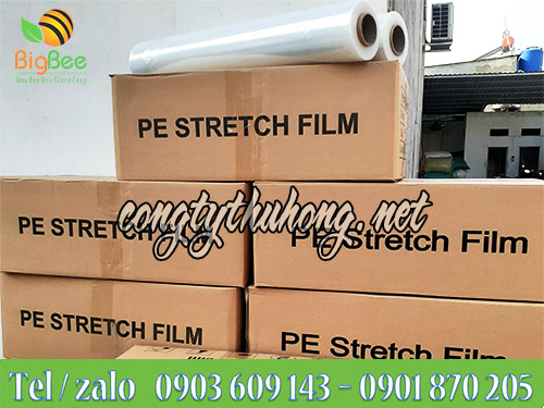 Chuẩn bị giao hàng màng pe cho khách sỉ