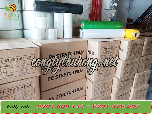 Màng pe luôn có sẵn hàng tại kho công ty