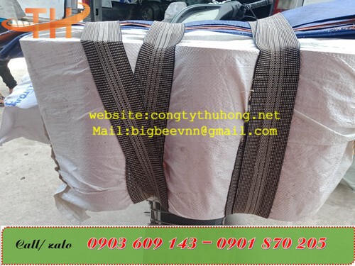 Dây bố ràng xám bản dẹt 5cm có độ bền cực tốt