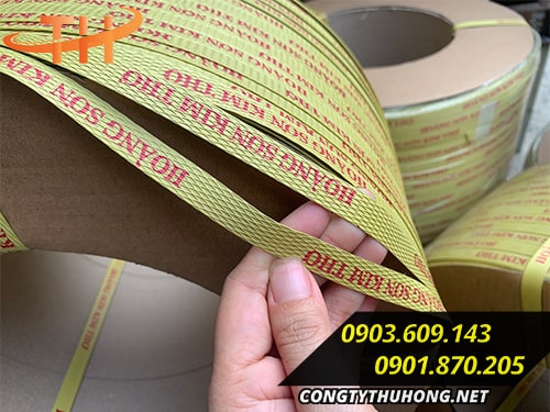 Dây đai in logo Dây đai in logo