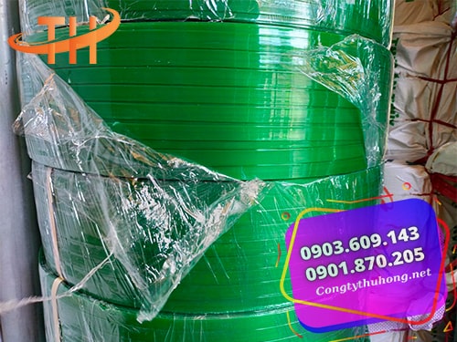 Dây đai PET xanh Dây đai PET xanh