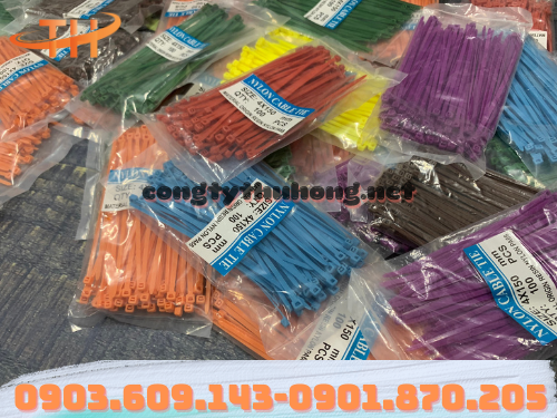 Dây rút nhựa nhiều màu