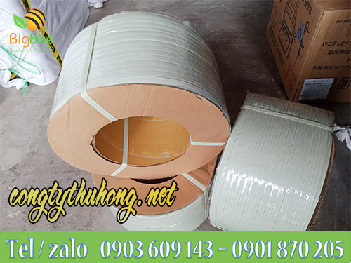 Cuộn dây đai 10kg trắng sữa 1f4