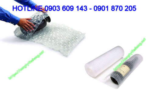 Sử dụng xốp nổ quấn hàng dễ vỡ khi vận chuyển