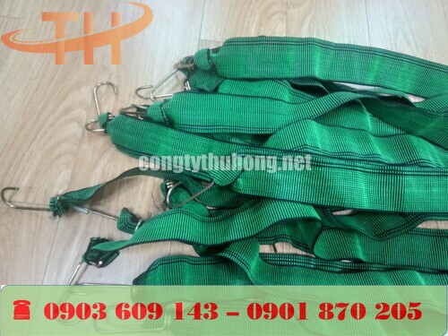 Dây ràng bố xanh chiều dài 2m, 3m tại xưởng