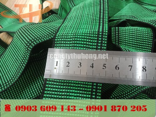 Dây ràng bố xanh có bản rộng 5cm