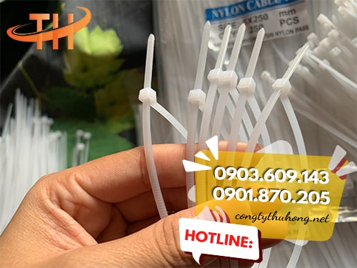 Dây rút nhựa trắng chất lượng Dây rút nhựa trắng chất lượng