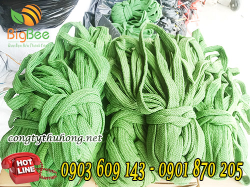 Dây dù xanh bản 2cm chằng hàng