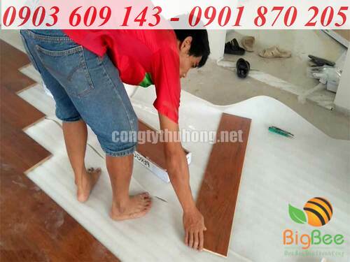 Sử dụng mút xốp foam thi công lót sàn gỗ