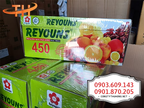 Màng bọc thực phẩm reyouns 450 Màng bọc thực phẩm reyouns 450