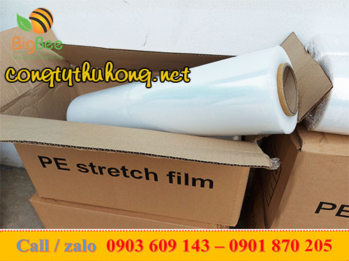Màng PE quấn hàng kt 50cm * 5kg * lõi 300gr