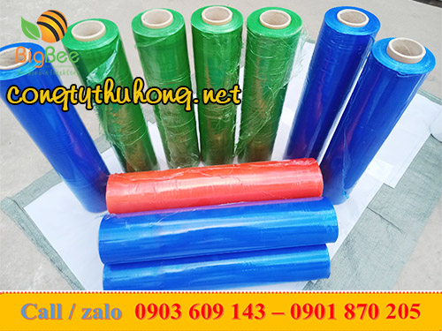 Cuộn màng PE nhiều màu khổ 50cm