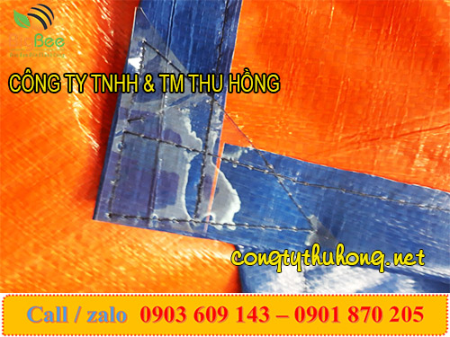 Bạt nhựa xanh cam