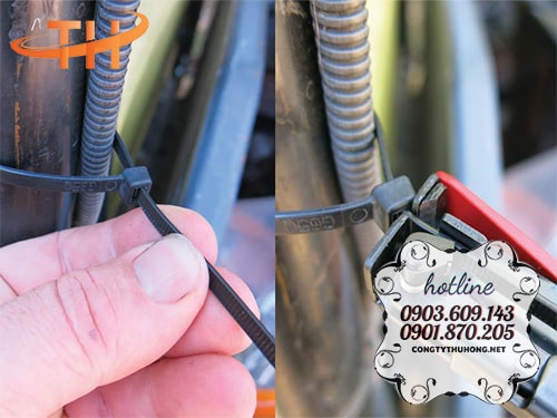 Ứng dụng của dây rút nhựa Ứng dụng của dây rút nhựa