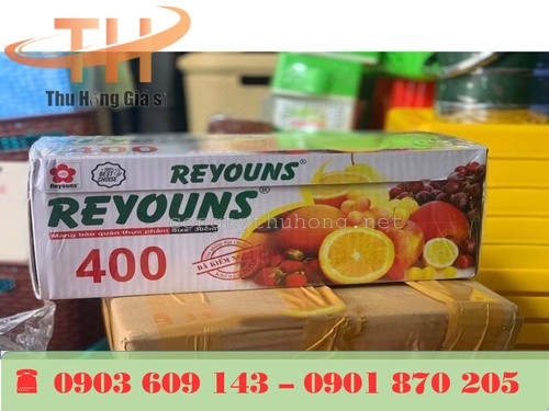 Cuộn màng bọc thực phẩm PE Reyouns khổ 30cm