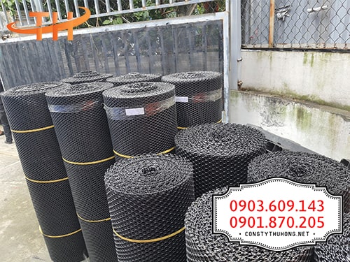 Lưới nhựa mắt cáo đen Lưới nhựa mắt cáo đen