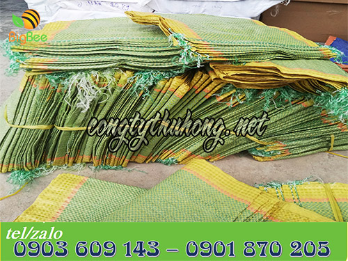 Bao tải dứa đựng gạo loại 5kg kt 25cm * 40cm