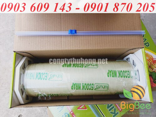 Màng bọc thực phẩm nguyên hộp có dao cắt