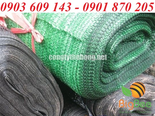 lưới che nắng được dùng phổ biến là đen và xanh đen