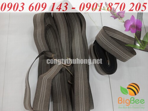 dây ràng bản dẹt màu xám