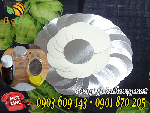 Màng seal nhôm dán hũ thủy tinh
