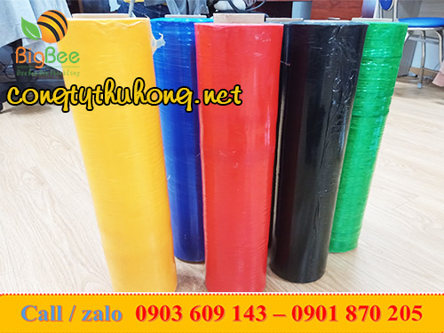 Màng PE nhiều màu khổ 50cm * 3kg * lõi 200gr