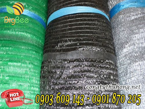 Lưới che nắng Việt Nam xanh, đen