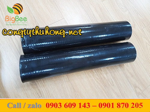 Màng PE đen quấn pallet khổ 50cm * 3kg