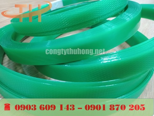 Dây đai nhựa PET nhám xanh