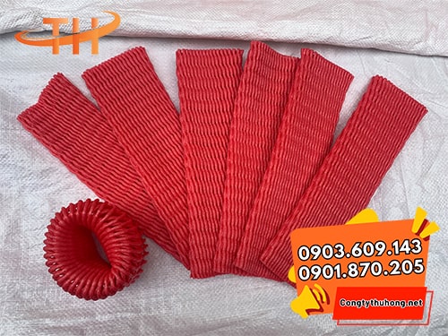 Xốp bọc trái cây màu đò Xốp bọc trái cây màu đò