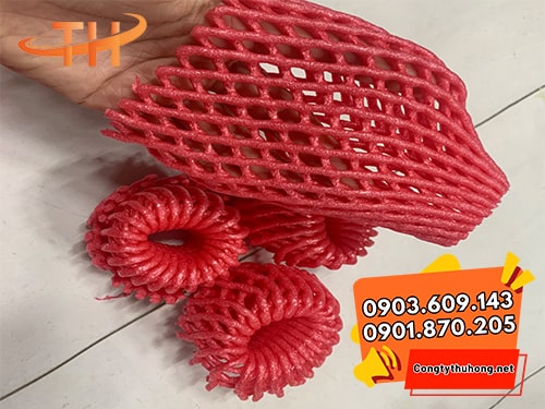 Xốp bọc trái cây màu đỏ giá rẻ Xốp bọc trái cây màu đỏ giá rẻ