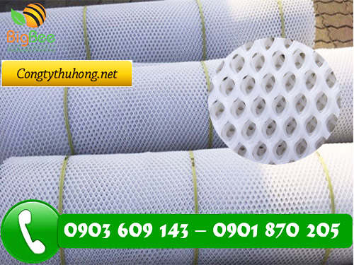 Lưới nhựa mắt cáo trắng khổ 2m