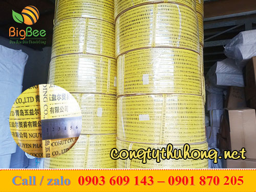 Cuộn dây đai in logo 10kg bản rộng 1f4