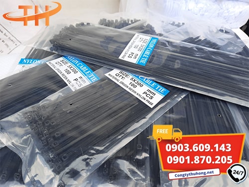 Dây rút nhựa đen Dây rút nhựa đen giá rẻ