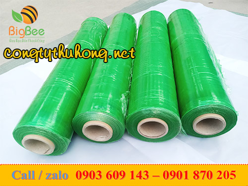 Cuộn màng PE màu xanh dương khổ 50cm * 3kg
