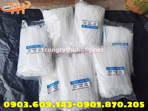 Dây rút nhựa trắng Dây rút nhựa trắng