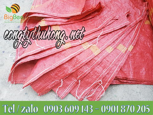 Đáy bao tải dứa được chần chỉ chắc chắn