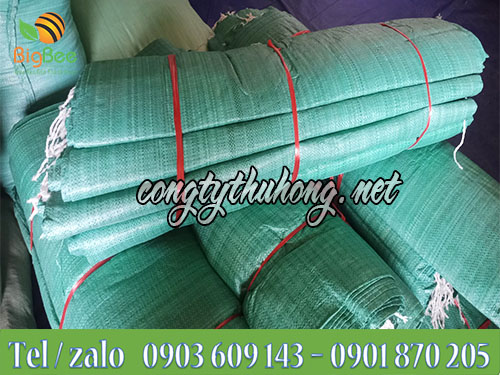 Bao tải dứa xanh kt 90cm * 120cm